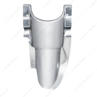 Chrome Plastic Lower Steering Column Cover For Peterbilt 379/378 (1998-2005), 335 (2005-2010), 330 (