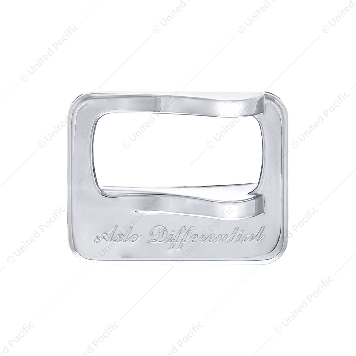 Chrome Plastic Rocker Switch Cover For Peterbilt - Axle Differential