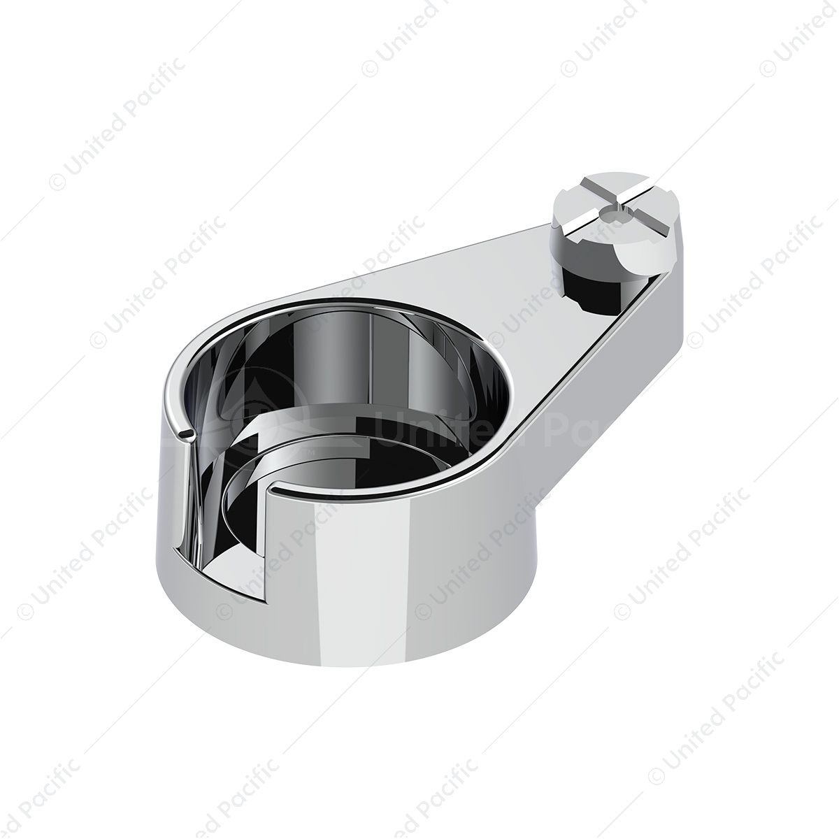 Chrome Plastic Cup Holder For 1986 & Up Freightliner Classic & FLD - Passenger