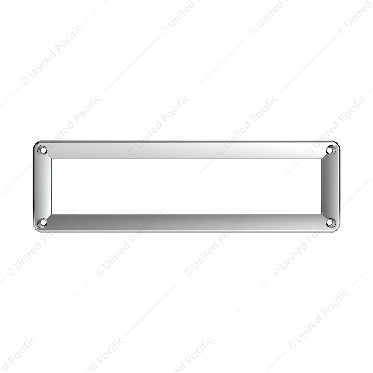 Chrome Plastic A/C Control Bezel