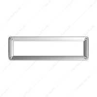 Chrome Plastic A/C Control Bezel