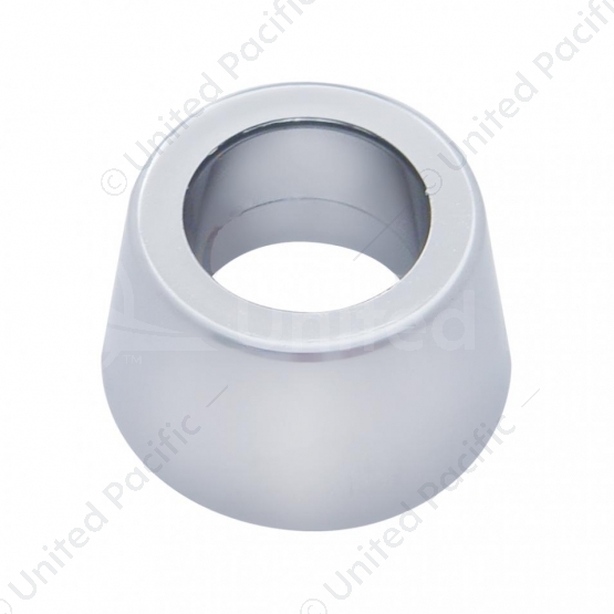 Chrome Round Dash Indicator Light Trim for 1967-1987 Peterbilt 359