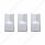 Kenworth A/C Slider Control Knob Set (Card of 3)
