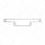 Chrome Plastic Warning Light Panel Bezel Without Visor For 1990-2000 Peterbilt 379/378/377