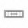 Chrome Plastic A/C Vent For 2001 & Earlier Kenworth - Center