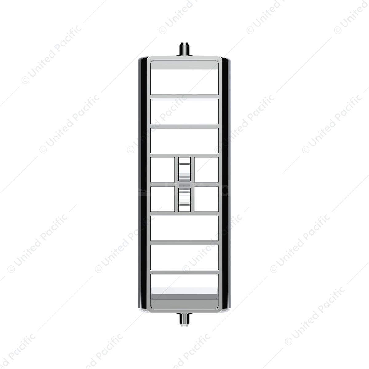 Chrome Plastic A/C Vent For 1989-2010 Freightliner FLD/Classic - Passenger