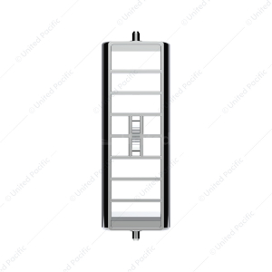 Chrome Plastic A/C Vent For 1989-2010 Freightliner FLD/Classic - Passenger