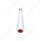 4-1/2" Trailer Brake Handle With Red Crystal