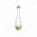 4-3/4" Steering Column Tilt Handle With Amber Crystal