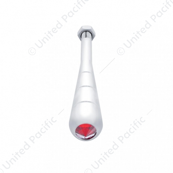 4-3/4" Steering Column Tilt Handle With Red Crystal