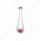 4-3/4" Steering Column Tilt Handle With Red Crystal