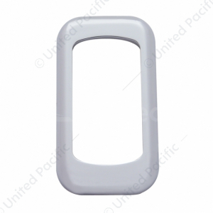 Chrome Plastic Rocker Switch Bezel
