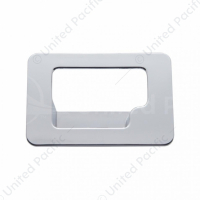 Chrome Plastic Glove Box Latch Trim For Peterbilt 389 (2008+), 387 (2001-2010), & Kenworth T600 (200