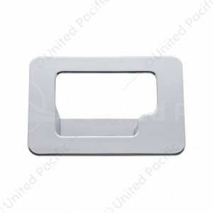 Chrome Plastic Glove Box Latch Trim For Peterbilt 389 (2008+), 387 (2001-2010), & Kenworth T600 (200