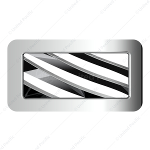 Chrome Plastic A/C Vent For 2001-2005 Peterbilt