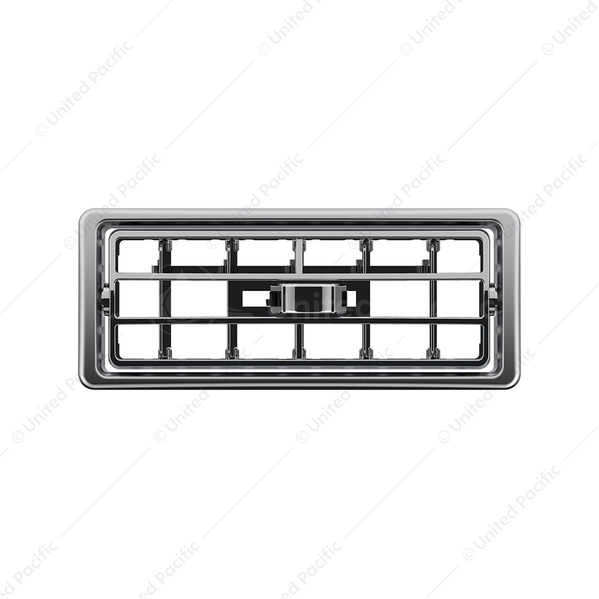 Chrome Plastic A/C Vent For 2002-2005 Kenworth W900/T800/T600 - Center