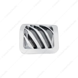 Chrome Plastic A/C Dash Corner Vent For 2006+ Peterbilt