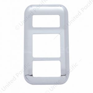 Chrome Plastic Switch Trim For 2001-2010 International 9900i/9400i/9200i - Wiper/Washer (Bulk)