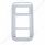 Chrome Plastic Switch Trim For 2001-2010 International 9900i/9400i/9200i - Wiper/Washer (Bulk)
