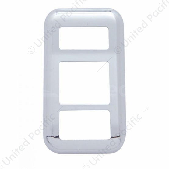 Chrome Plastic Switch Trim For 2001-2010 International 9900i/9400i/9200i - Wiper/Washer