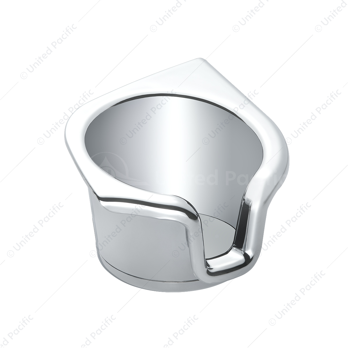 thumbnail image 2 of United Pacific Chrome Cup Holder For Peterbilt 389 (2008+) & 386/379/378/335/330 (2006+) - 41119 2 of 6