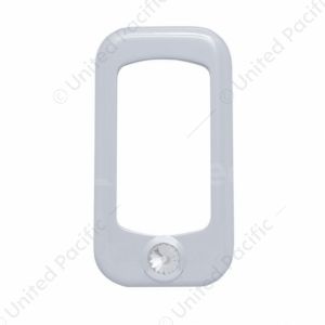 Rocker Switch Bezel For Peterbilt/ Kenworth With Clear Crystal (3-Pack)