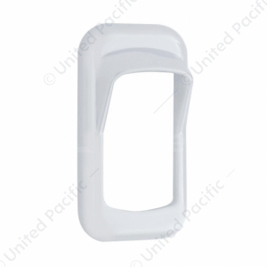 Chrome Plastic Rocker Switch Bezel With Switch Guard