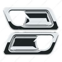 Chrome Interior Door Handle Trim For Peterbilt 389 (2008-2023), 386 (2006-2016), And 387 (2006-2011)