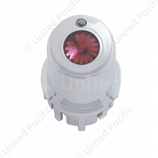 Center A/C Control Knob For 2006+ Kenworth - Purple Crystal