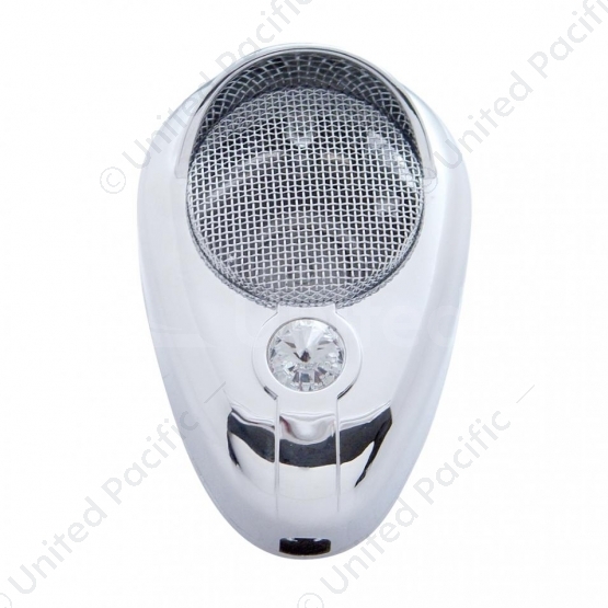 Signature CB Microphone Cover - Clear Crystal