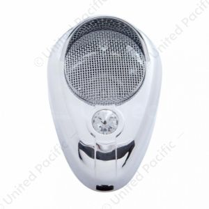 Signature CB Microphone Cover - Clear Crystal