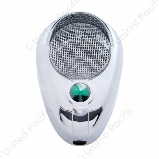 Signature CB Microphone Cover - Green Crystal