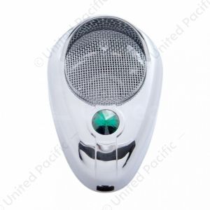 Signature CB Microphone Cover - Green Crystal