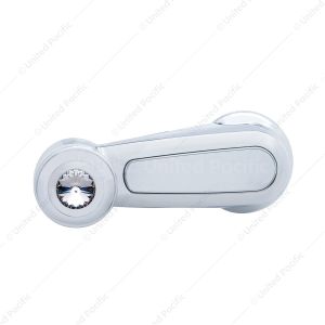 Window Crank With Clear Crystal For Peterbilt (2006+)