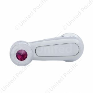 Window Crank With Purple Crystal For Peterbilt (2006+)