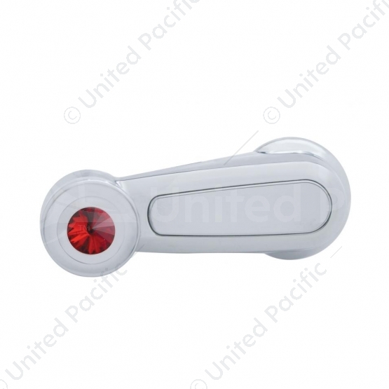 Window Crank With Red Crystal For Peterbilt (2006+)