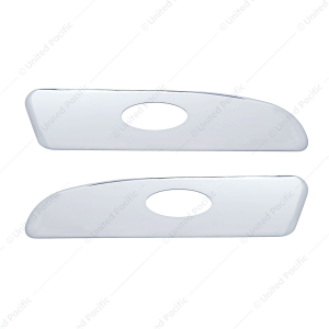 Chrome Plastic Interior Door Panel Trim For Peterbilt 389 (2008+), 386/384 (2006-2016)