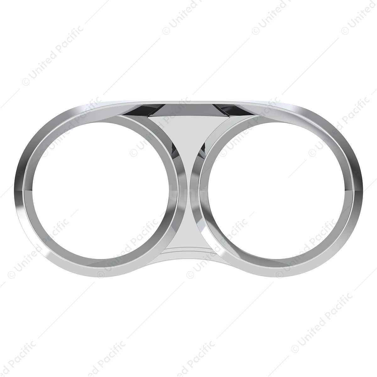 Dual Gauge Cluster Cover With Visor For 2006+ Peterbilt