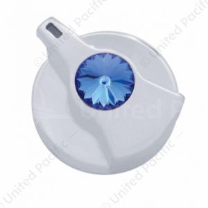 Timer Knob With Blue Crystal For Peterbilt