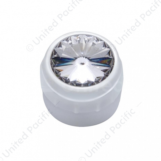 Delphi Radio Knob With Clear Crystal