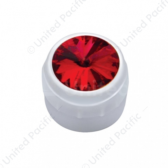 Delphi Radio Knob With Red Crystal
