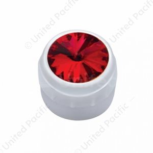Delphi Radio Knob With Red Crystal