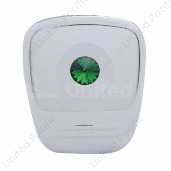 Diagnostic Plug Cover For 2006+ Peterbilt - Green Crystal