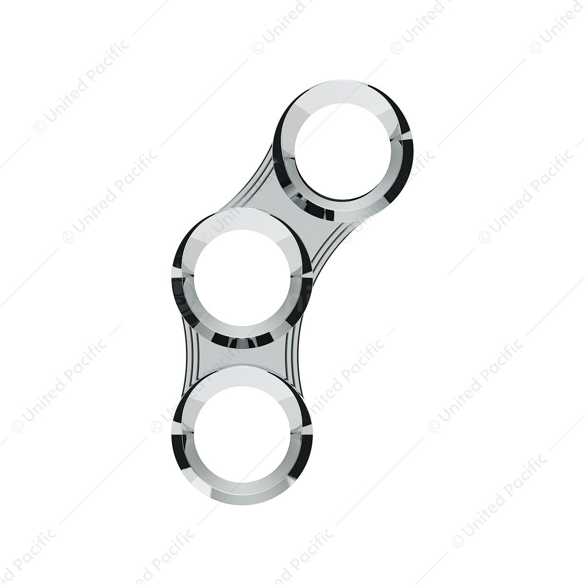 Center Dash 3 Gauge Cluster Cover With Visor For 2006+ Peterbilt - Left