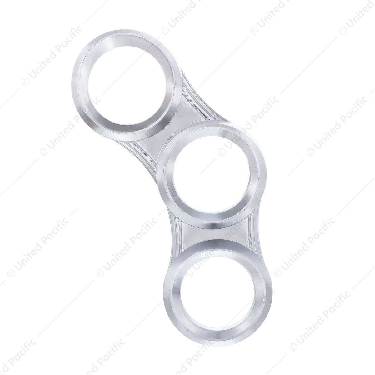 Center Dash 3 Gauge Cluster Cover With Visor 2006+ Peterbilt - Right