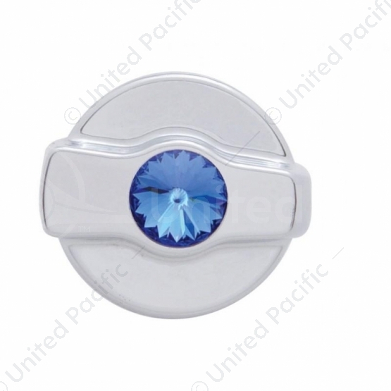 Wiper Dial Knob For Kenworth - Blue Crystal