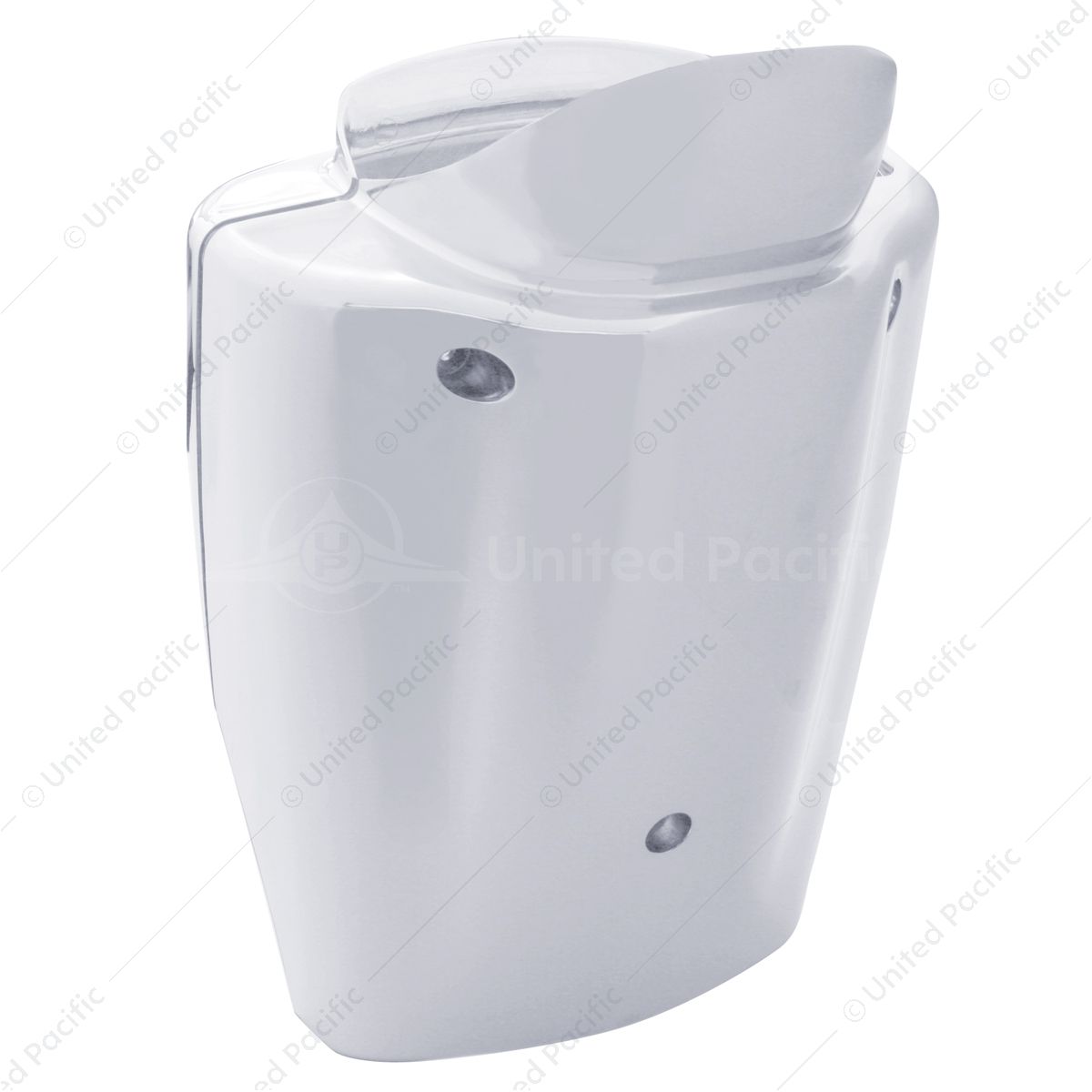 Chrome Plastic Mid-Steering Column Cover For Kenworth W900/T800 (2006-2024) & T660 (2008-2017)