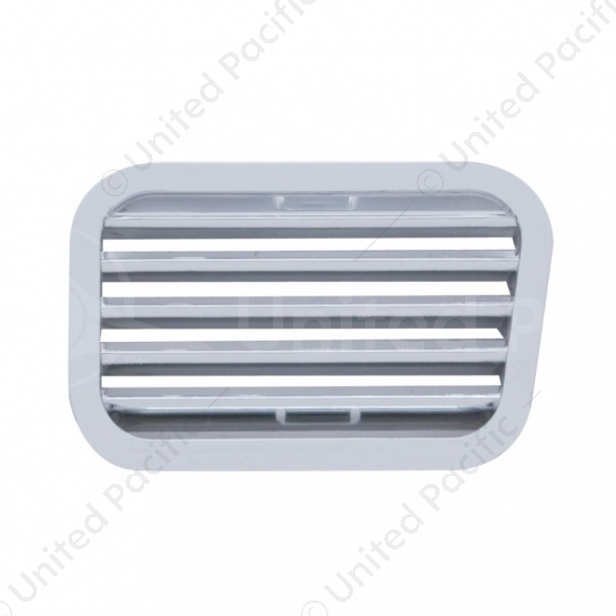 Chrome Plastic A/C Defroster Vent For 2006+ Kenworth W900/T800/T660/T600- Passenger