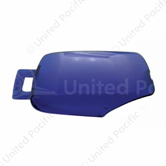 Side Dome Light Lens For Kenworth W900L/T800 (2006-2014) And T660 (2008-2014) - Blue (Card of 2)