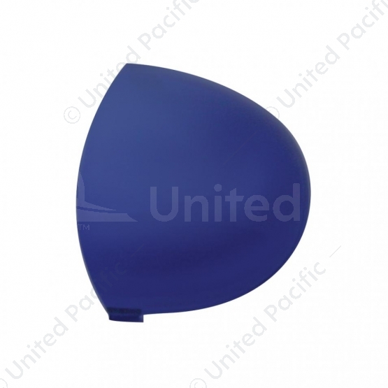 Round Dome Light Lens For 2006+ Kenworth - Blue (Card of 2)